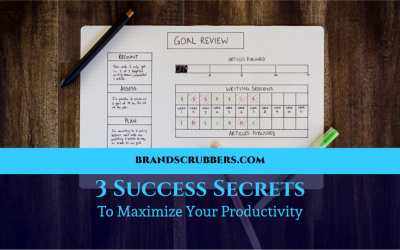 3 Success Secrets To Maximize Your Productivity
