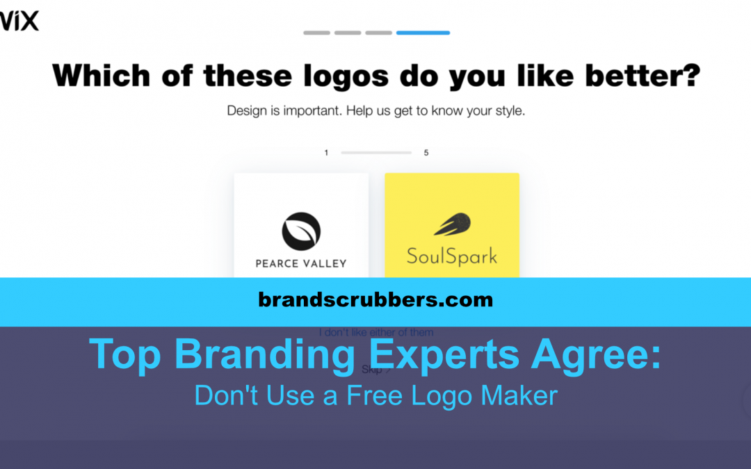 Top Branding Experts Agree - Don't Use a Free Logo Maker